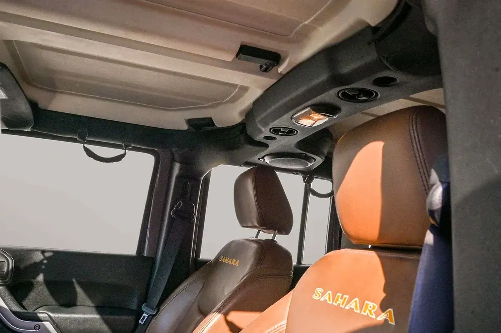 Inspected Car | 2014 Jeep Wrangler Unlimited Sahara | GCC Specs | Ref#426489 - Image 12
