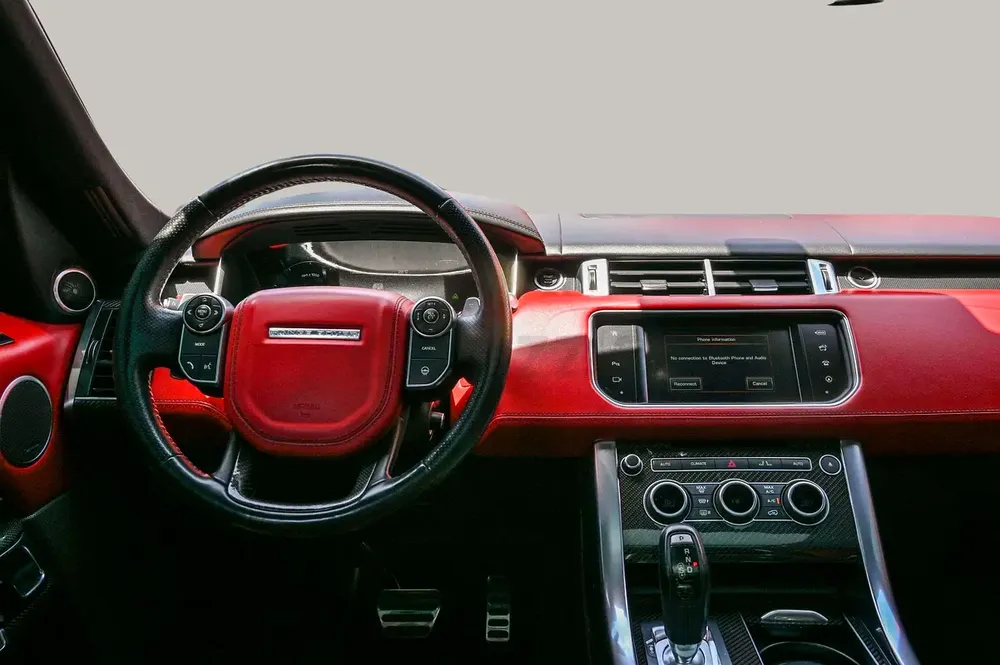 AED 3872/month | 2016 Land Rover Range Rover Sport SVR | GCC Specs | Ref#449802 - Image 9