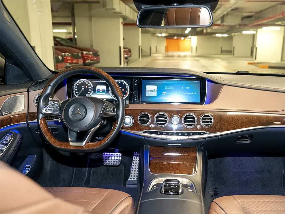 Mercedes S500, GCC specifications, car in excellent condition, No paint and No accidents - Image 15