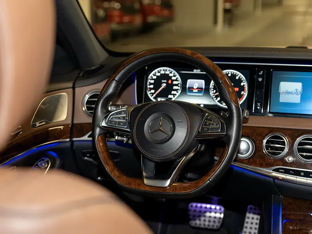 Mercedes S500, GCC specifications, car in excellent condition, No paint and No accidents - Image 17