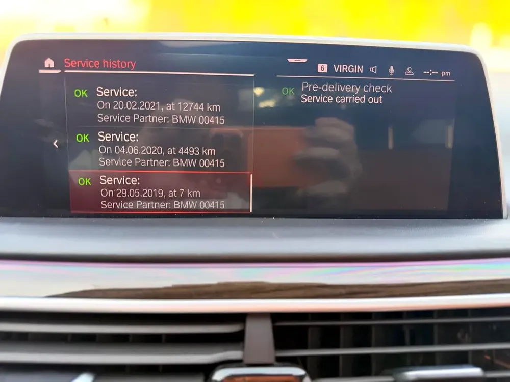 2020 BMW 7-Series 730Li Under BMW Agency warranty and free service contract - Image 20