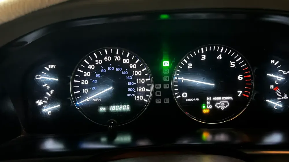 Lexus LX 470, 2007, Japanese Specs - Image 15