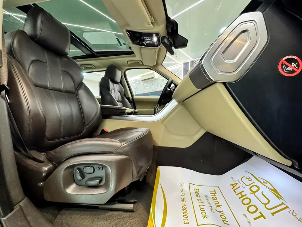 BEST RANGE ROVER SPORT SUPERCHARGED V8 || TOP RANGE || GCC  || AMAZING INTERIOR || HEAD UP DISPLAY - Image 15