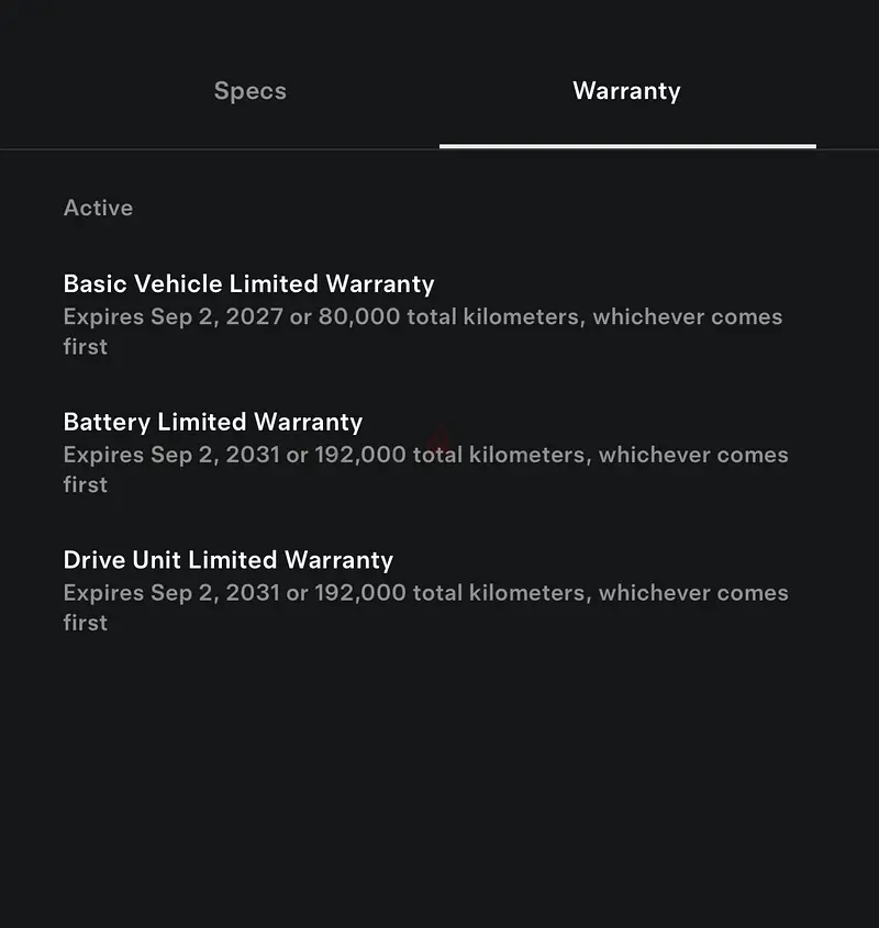 TESLA MODEL Y PERFORMANCE WARRANTY  SERVICE - Image 11