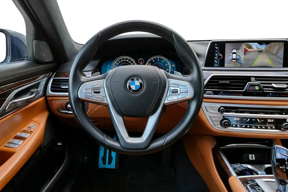 AED 2,286 MONTHLY l BMW 750Li 2016 l GCC - Image 8