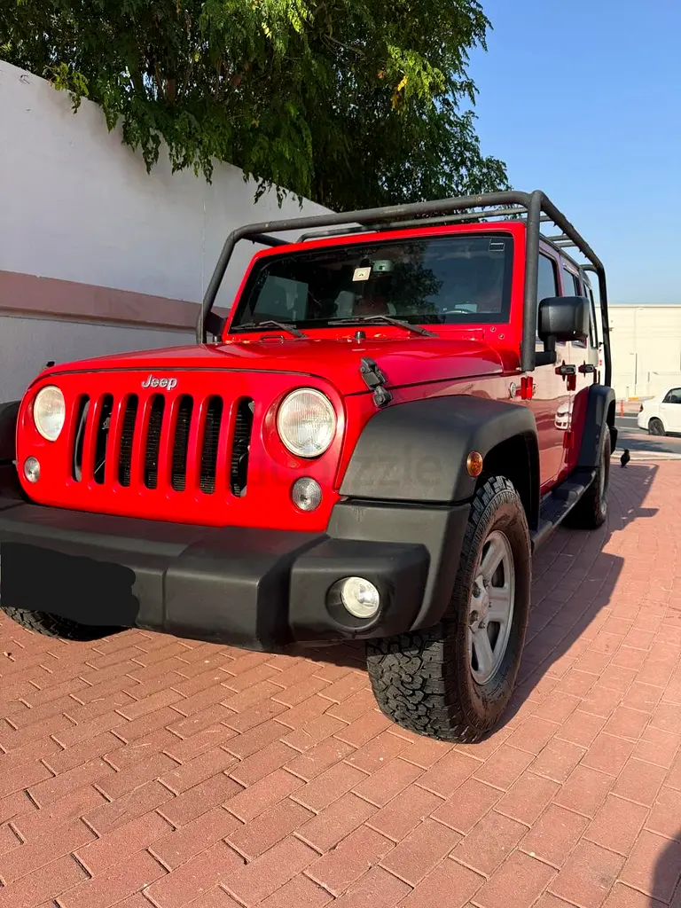 2016 Jeep Wrangler Unlimited Sport - GCC Specs - Excellent Condition