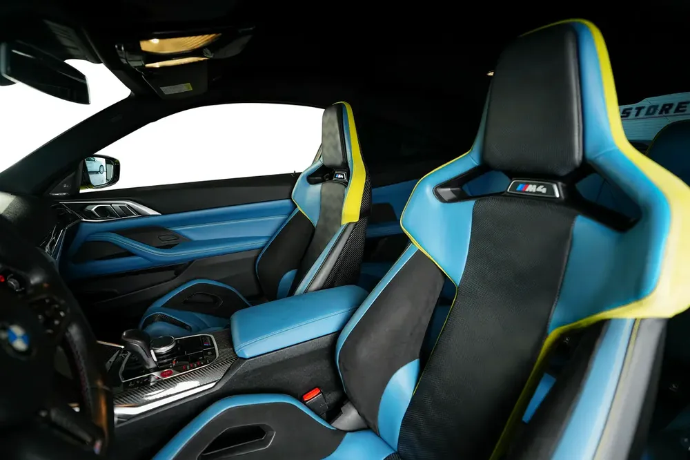 BMW M4 Competition X-Drive-Special Color-warranty  service available-Carbon Fiber Trim - Image 16