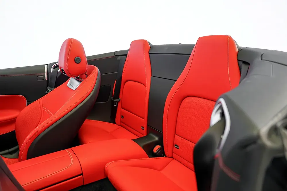 SL 43 AMG CABRIOLET | MATT GREY | BURMESTER AUDIO | INTERIOR CARBON | WARRANTY AVAILABLE - Image 9
