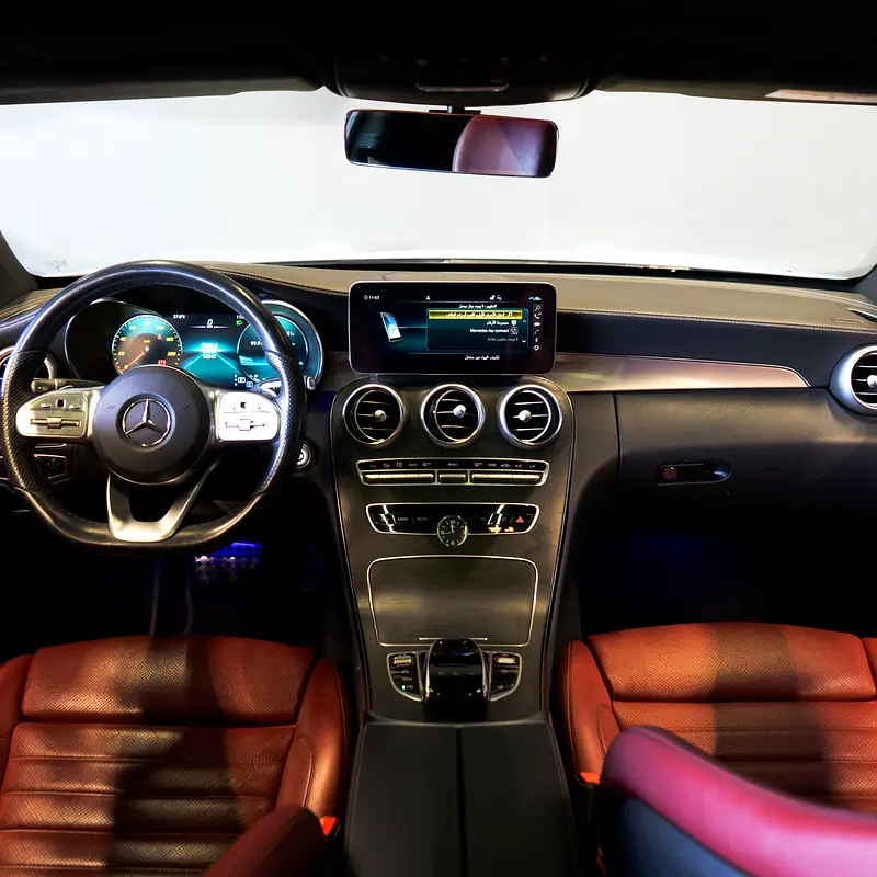 Mercedes-Benz C200 Coupe 2021 | GCC Specs | Low Mileage - Image 8