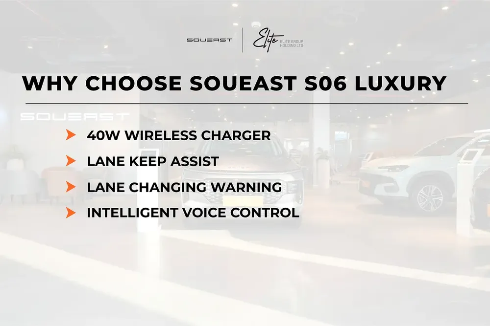 2026 BRAND NEW SOUEAST SO6 LUXURY | 6 YEARS WARRANTY | 5 YEARS ROAD SIDE ASSISTANCE - Image 17