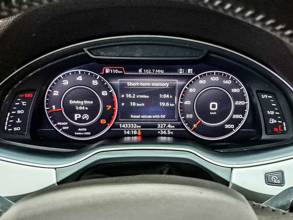 AED 1936/month | 2016 Audi Q7  | GCC Specs | Ref#469459 - Image 18