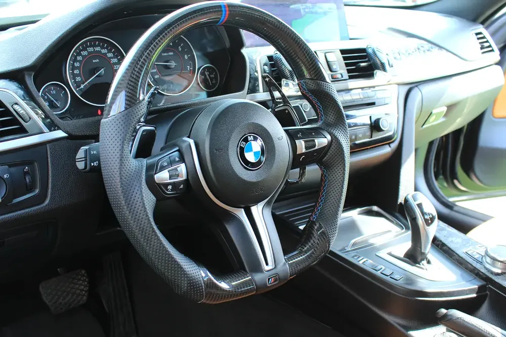 BMW 430i Gran Coupe M Sport | 2.0L Turbo | 2018 | GCC | 116,000 km | Black / Brown | AED 64,000 - Image 5