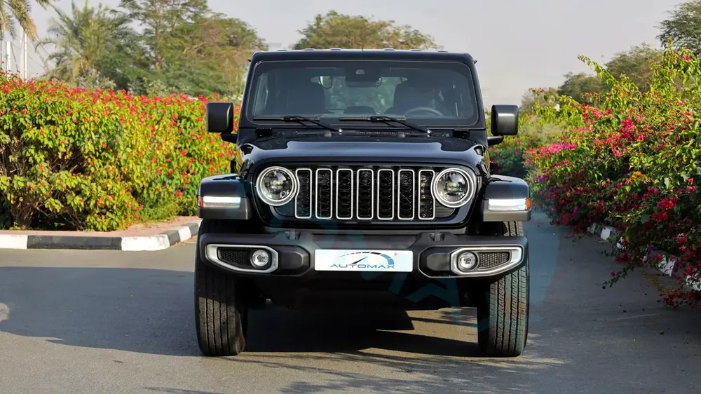 ( Eid al-Adha Offer ) 2025 JEEP WRANGLER UNLIMITED SAHARA I4 GCC 0Km With 3 Years Or 60K km Warranty - Image 4