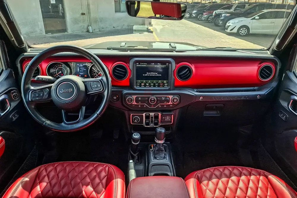 AED 2886/month | 2022 Jeep Wrangler Unlimited Sport | GCC Specs | Ref#373299 - Image 9