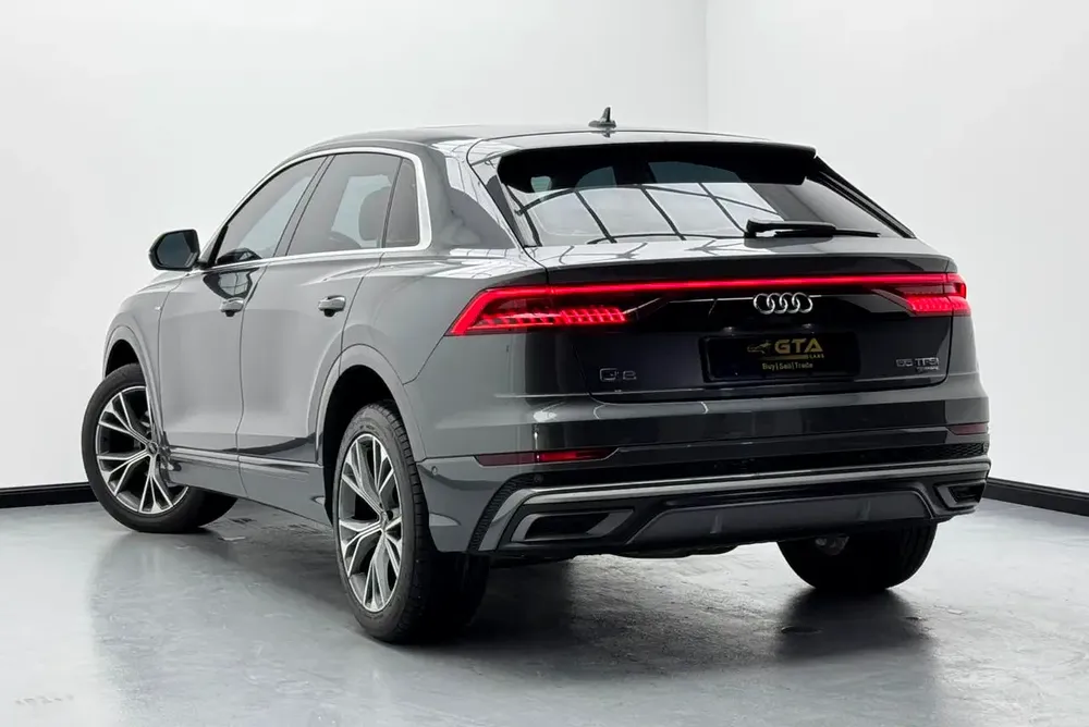 2023 Audi Q8 55 TFSI Quattro S-Line, Audi Service History, 1 Year Warranty, Excellent Condition, GCC - Image 4