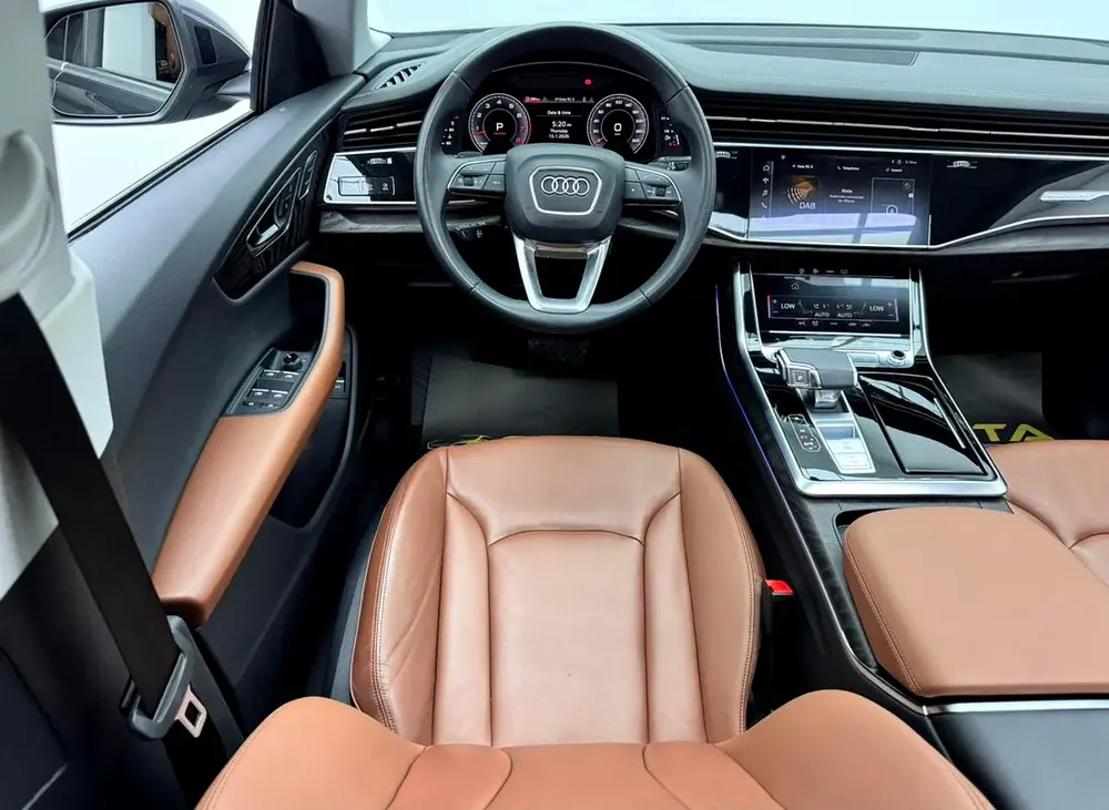 2023 Audi Q8 55 TFSI Quattro S-Line, Audi Service History, 1 Year Warranty, Excellent Condition, GCC - Image 8