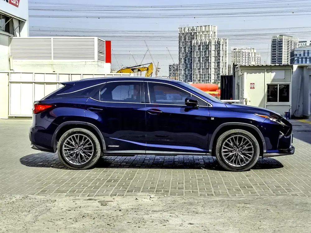 AED 1596/month | 2019 Lexus RX-Series RX 450h F Sport | GCC Specs | Ref#473496 - Image 4