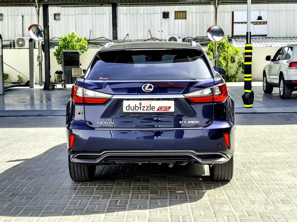 AED 1596/month | 2019 Lexus RX-Series RX 450h F Sport | GCC Specs | Ref#473496 - Image 7