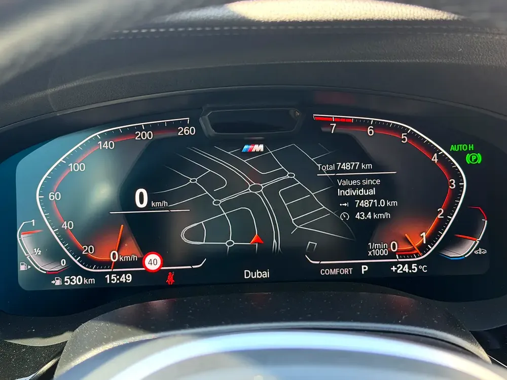 2023 BMW 540i M-Sport, 2026 Oct BMW Warranty + Service Pack, Full BMW Service History, GCC - Image 5