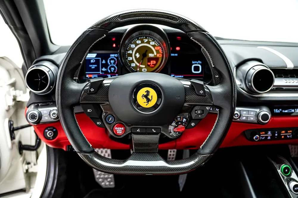 GCC SPECS AL TAYER - 2019 FERRARI 812 SUPERFAST V12 CARBON FIBER - LED STEERING - FORGED WHEELS - Image 7