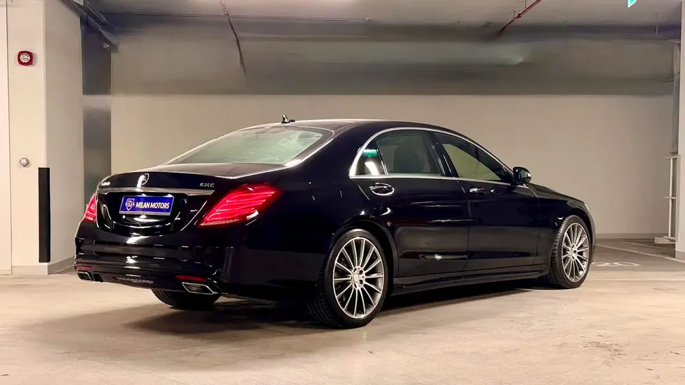Mercedes S400, 2015, GCC specifications, No Paint, No accidents, Low Mileage. - Image 5