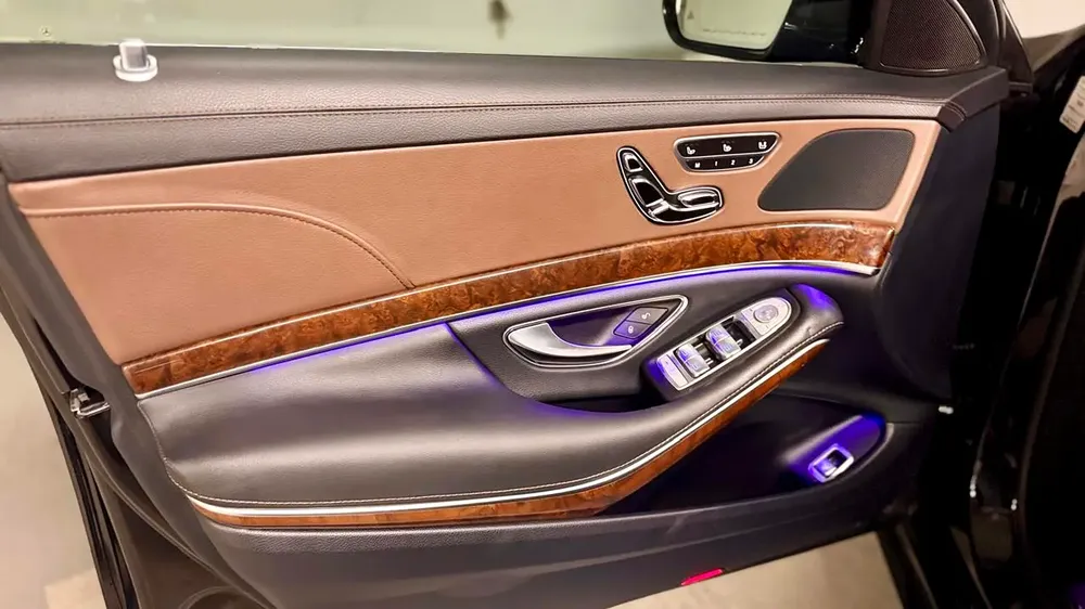 Mercedes S400, 2015, GCC specifications, No Paint, No accidents, Low Mileage. - Image 8