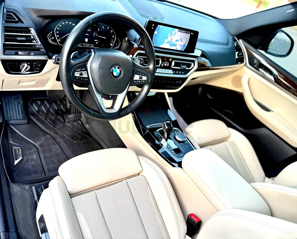 BMW X3 2022, First owner, Full service history with BMW Dubai, 39,000 km only. Original paint✅ - Image 14