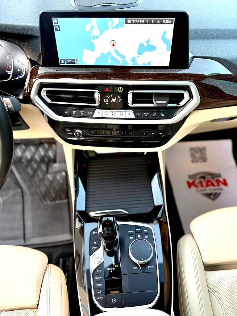 BMW X3 2022, First owner, Full service history with BMW Dubai, 39,000 km only. Original paint✅ - Image 19