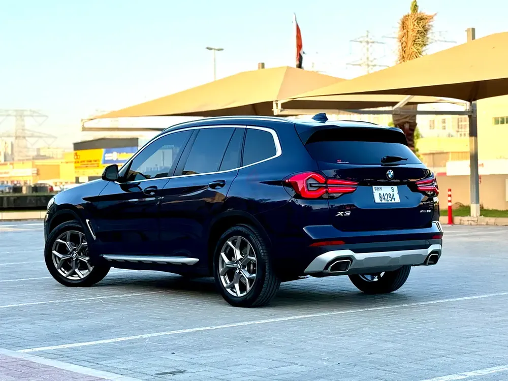 BMW X3 2022, First owner, Full service history with BMW Dubai, 39,000 km only. Original paint✅ - Image 5