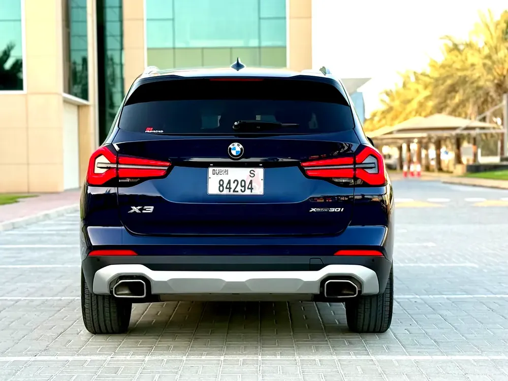 BMW X3 2022, First owner, Full service history with BMW Dubai, 39,000 km only. Original paint✅ - Image 6