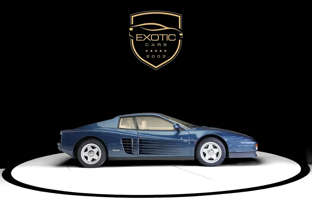 1987 | TESTAROSSA | BLUE/BEIGE | POP UP HEADLIGHTS - Image 4