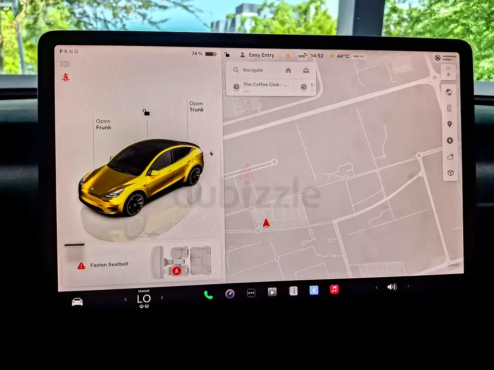 AED 1140/month | 2022 Tesla Model Y  | GCC Specs | Ref#476263 - Image 15
