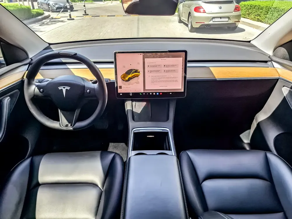 AED 1140/month | 2022 Tesla Model Y  | GCC Specs | Ref#476263 - Image 9