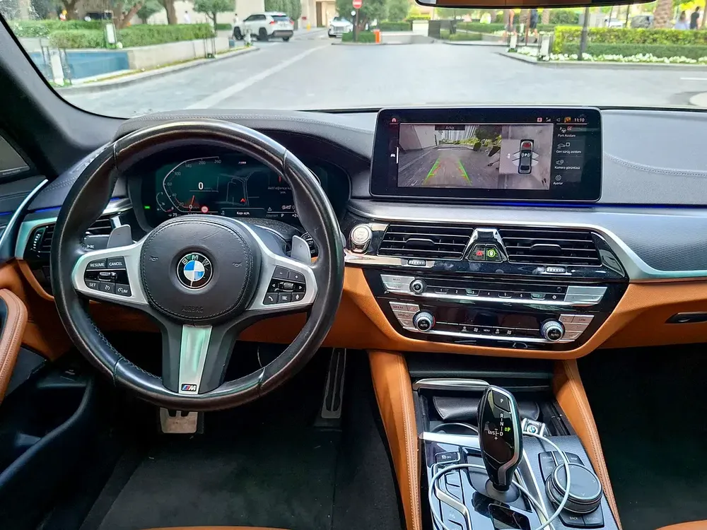 AED 2431/month | 2022 BMW 5-Series 530i | GCC Specs | Ref#446091 - Image 9