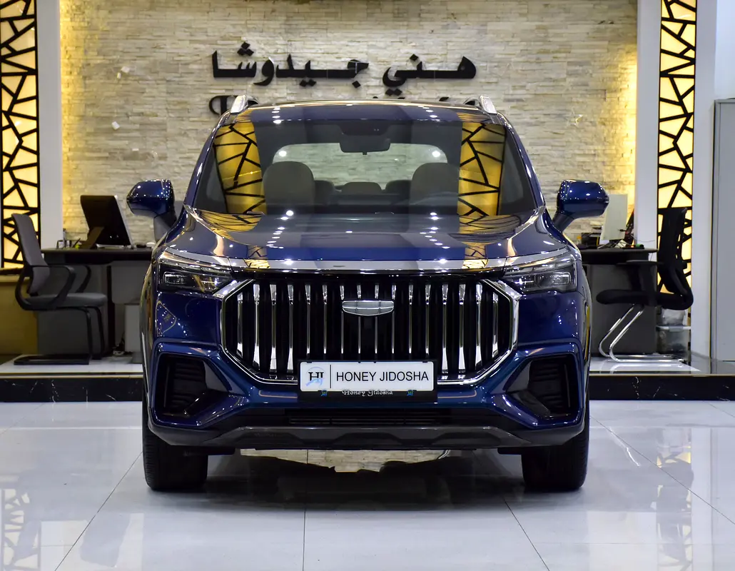 AED 1,301 EMi for 5Yrs | Geely Okavango ( 2025 Model ) in Blue Color GCC Specs