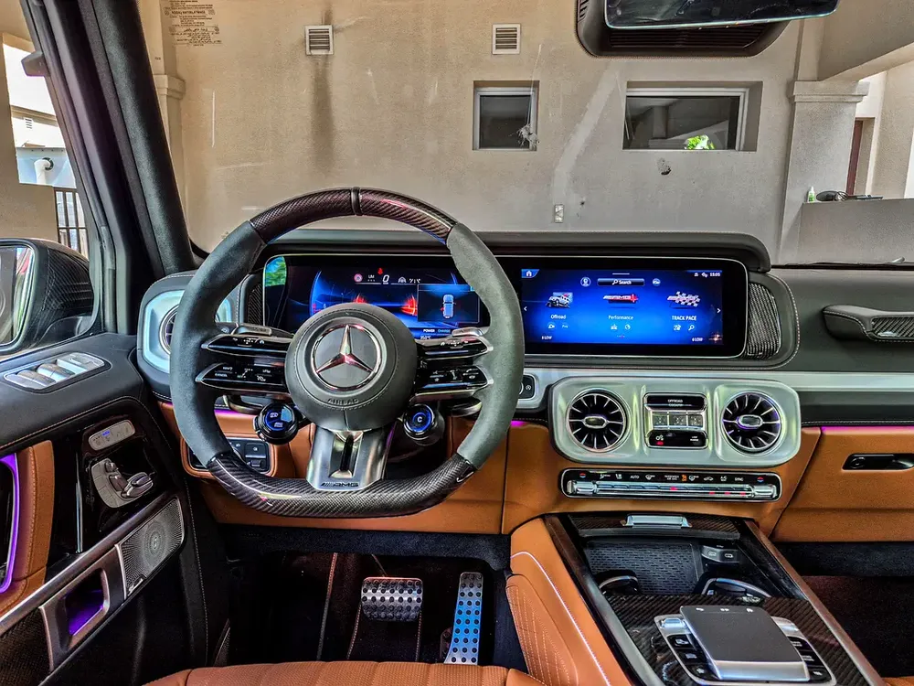 AED 15878/month | 2025 Mercedes-Benz G-Class G 63 AMG | GCC Specs | Ref#466646 - Image 10