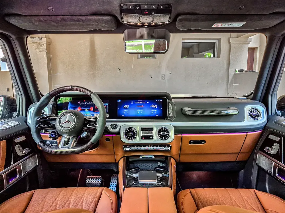 AED 15878/month | 2025 Mercedes-Benz G-Class G 63 AMG | GCC Specs | Ref#466646 - Image 9