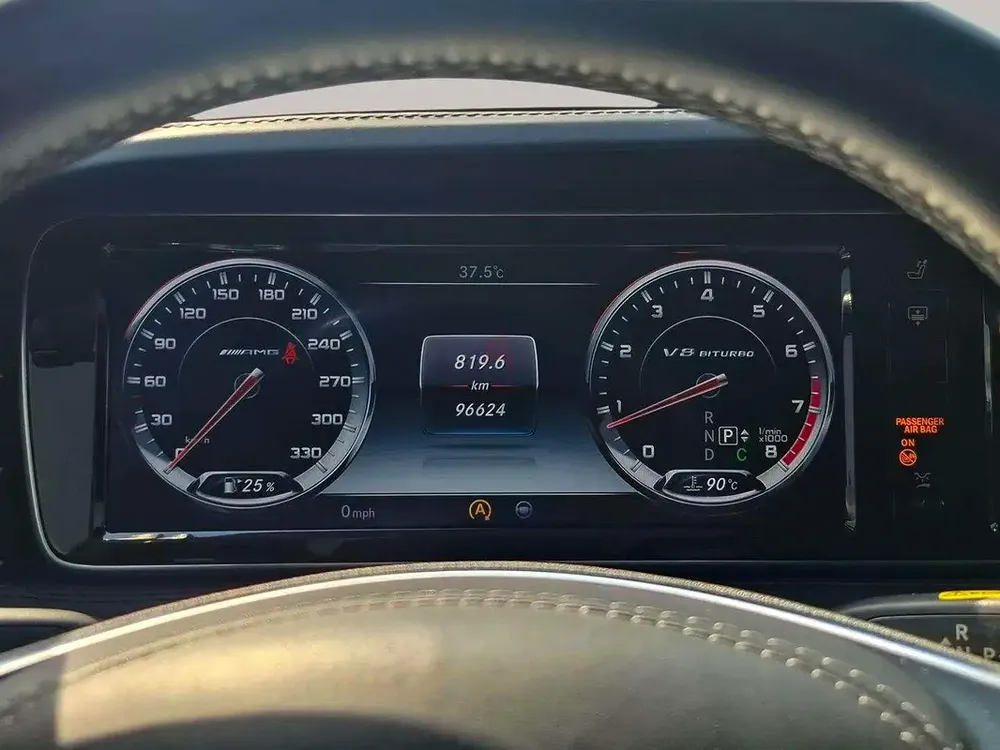 AED 4576/month | 2016 Mercedes-Benz S-Class S 63 AMG 4MATIC | Japanese Specs | Ref#459571 - Image 15