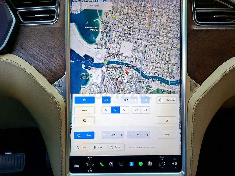 AED 2038/month | 2017 Tesla Model X 90D | GCC Specs | Ref#408729 - Image 19