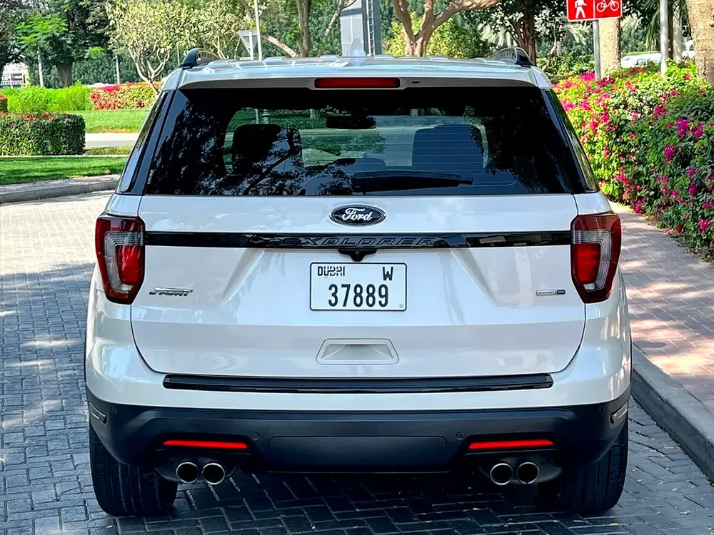 2018 Ford Explorer Sport V6 3.5L 365HP, GCC, Full Option, Original Paint, Perfect Condition, 2 Keys - Image 4