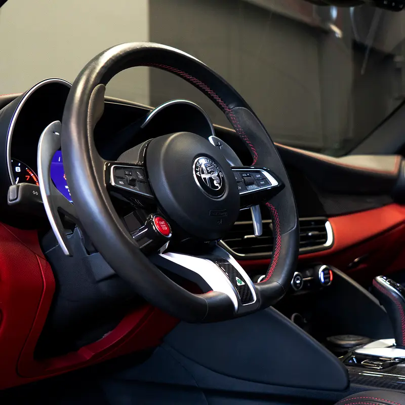 AED 3,161 P.M • 0% Downpayment • Alfa Romeo Giulia Quadrifoglio • 1 Year Warranty - Image 10