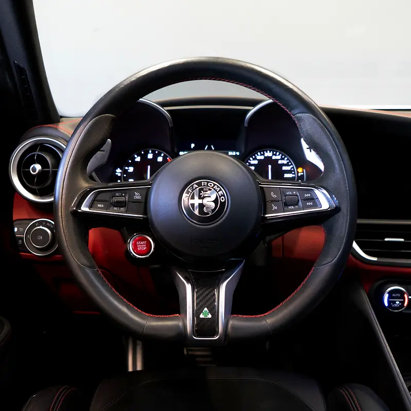AED 3,161 P.M • 0% Downpayment • Alfa Romeo Giulia Quadrifoglio • 1 Year Warranty - Image 9