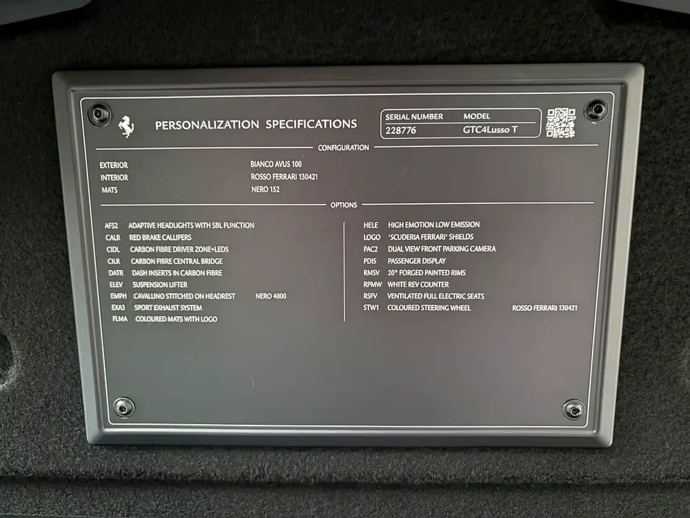 Ferrari Gtc 4 Lusso T 36,000kms full service history - Image 15