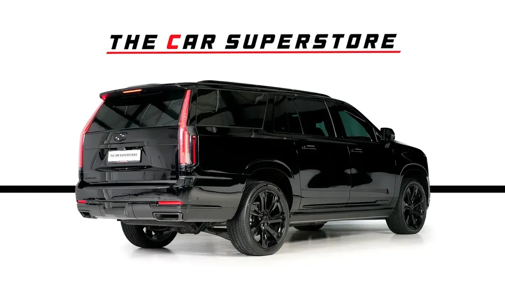 Cadillac Escalade ESV- GCC- new shape-low mileage- Agency warranty and service - Image 8