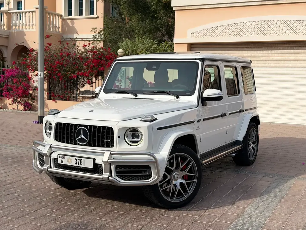 Mercedes-Benz G63 White Full Option 2021 In Excellent Condition - Image 4