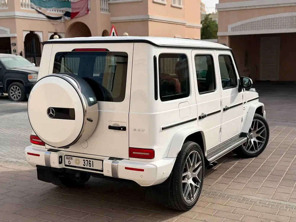 Mercedes-Benz G63 White Full Option 2021 In Excellent Condition - Image 5