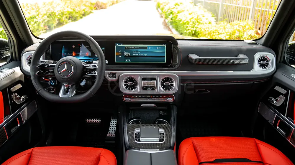 BRAND NEW G63 2025 black | RED INTERIOR | FULL OPTION - Image 10