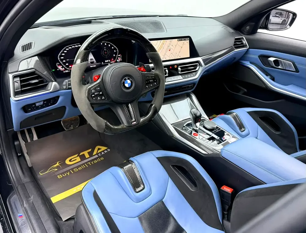 2021 BMW M3 Competition, 2026 BMW Service Pack, Full BMW Service History, Low km, Fully Loaded, GCC - Image 10
