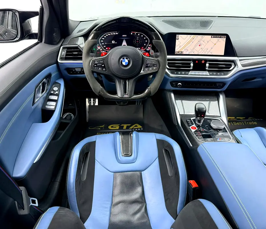 2021 BMW M3 Competition, 2026 BMW Service Pack, Full BMW Service History, Low km, Fully Loaded, GCC - Image 14