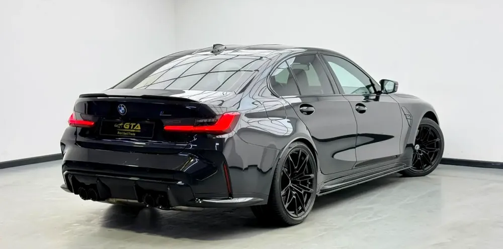 2021 BMW M3 Competition, 2026 BMW Service Pack, Full BMW Service History, Low km, Fully Loaded, GCC - Image 4